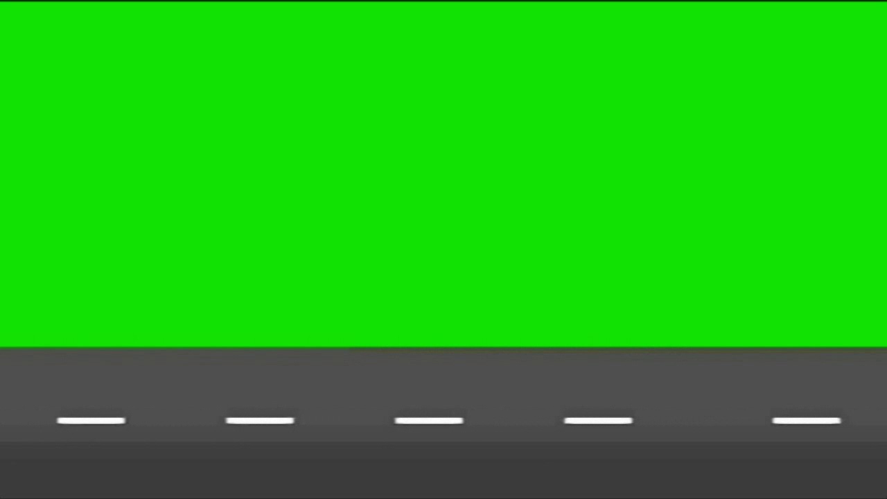 MOTION ROAD GREEN SCREEN EFFECT