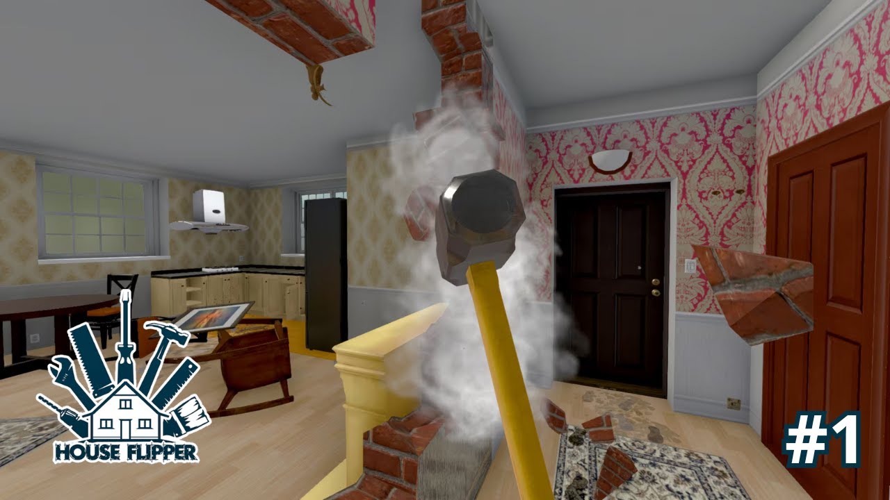 TEN DOM PO CIOTCE WYMAGAŁ REMONTU! „KICZ-HOUSE”(House Flipper #1)