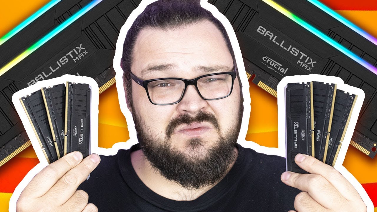 Is Fast RAM Pointless For Gaming?! | Crucial Ballistix MAX RGB RAM Review