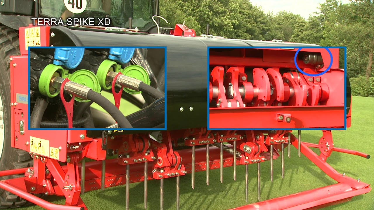 Wiedenmann UK  Terra Spikes for deep aeration