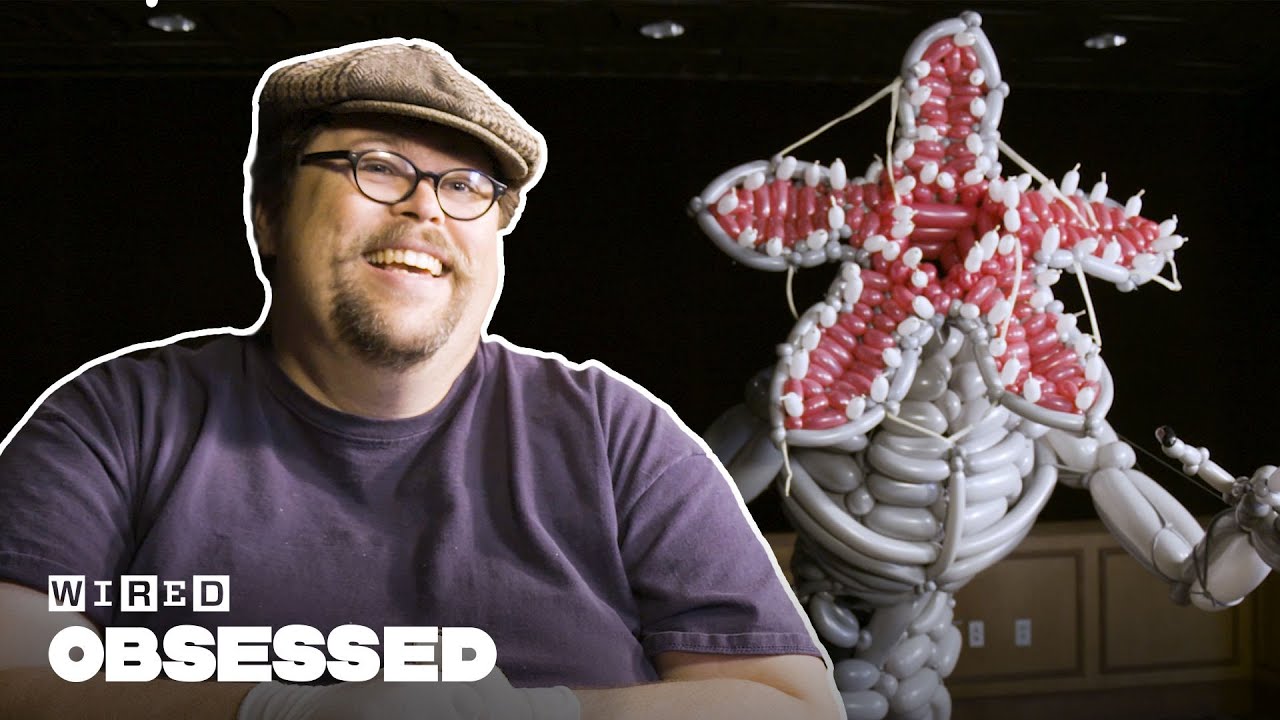 How This Guy Makes Record-Breaking Balloon Sculptures | Obsessed | WIRED