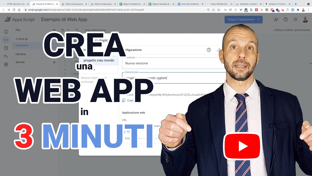 Create a Web App in 3 Minutes with Google Apps Script