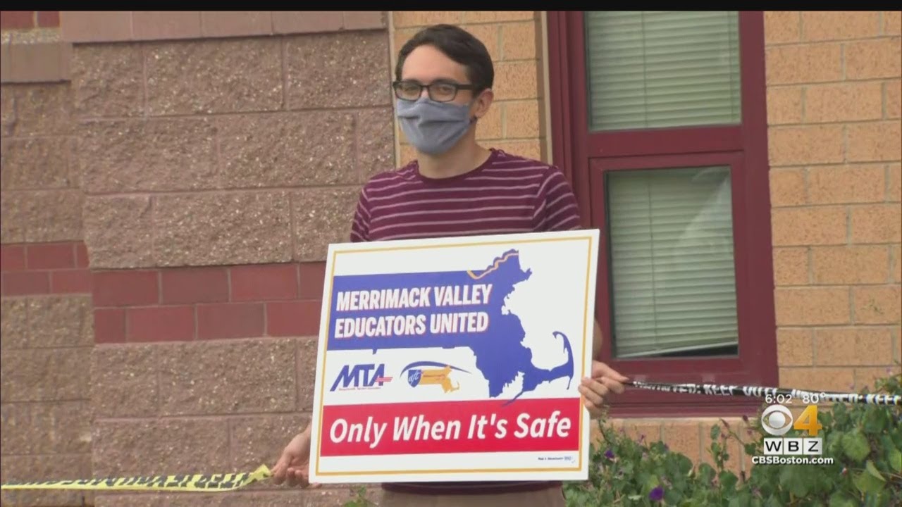 Lawrence Teachers Rally For Safety Precautions