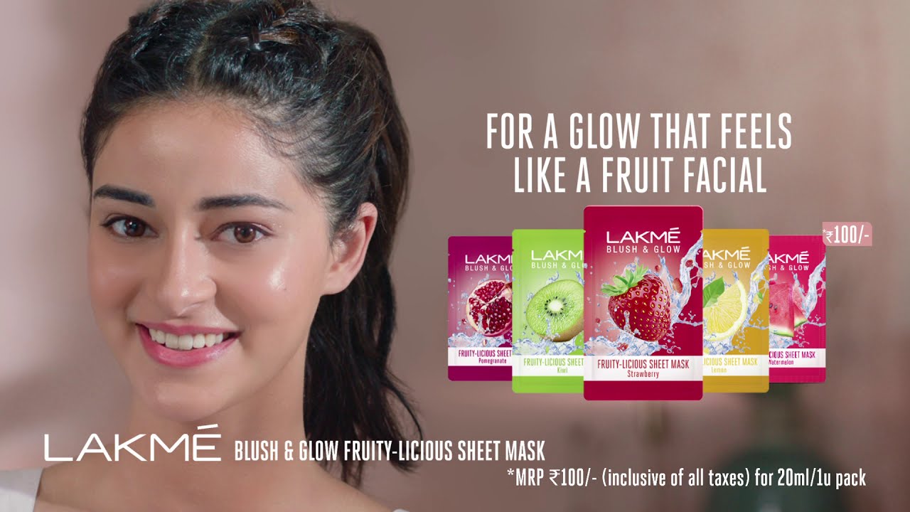 Lakm&eacute; Blush and Glow Sheet Mask