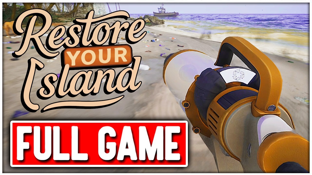 RESTORE YOUR ISLAND Gameplay Walkthrough FULL GAME No Commentary + ENDING