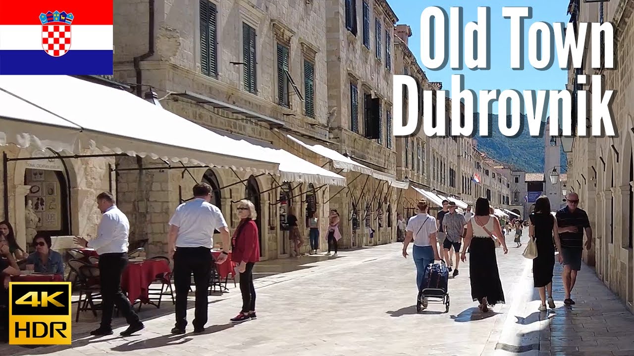 Dubrovnik, Croatia 🇭🇷 - Old Town - 4K Walking Tour in 2022