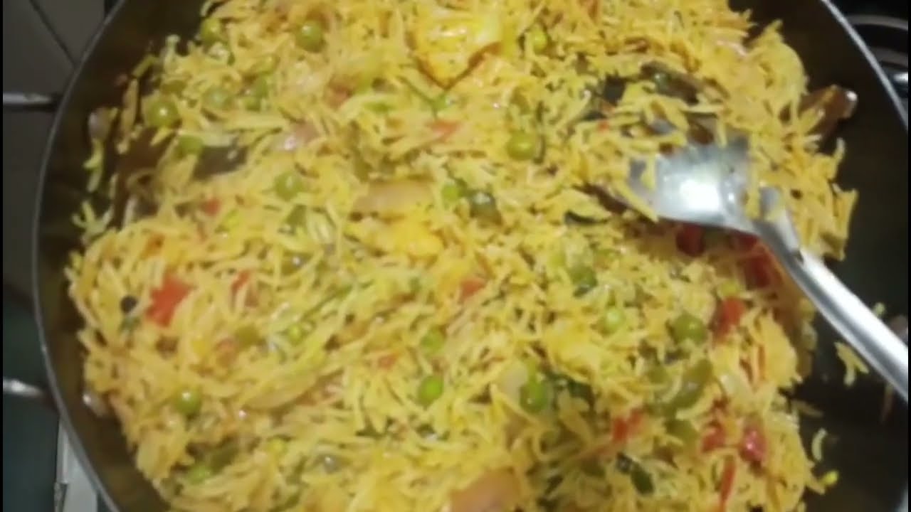 व्हेज पुलाव -| Avishri Marathi Receipe |