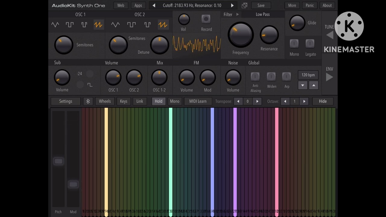 Train horns on synth one part 1