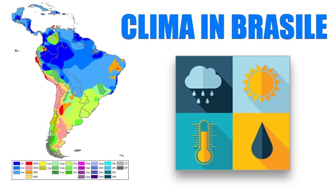 Che clima c'è in Brasile?