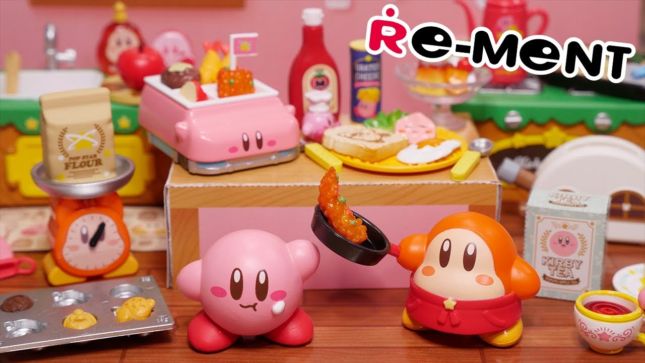 Re-Ment Kirby Kitchen Blind Box Unboxing FULL SET