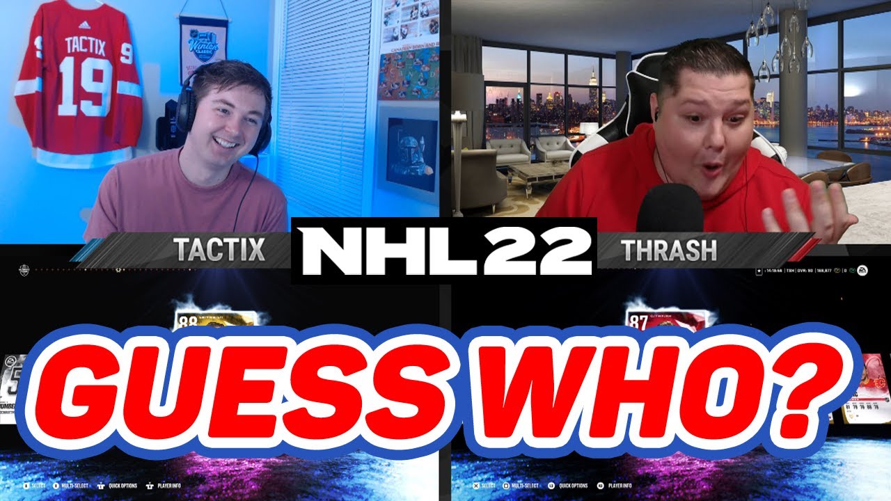 NHL 22 — УГАДАЙТЕ, КТО ОТКРЫВАЕТ ГРУППУ! с Трэшем