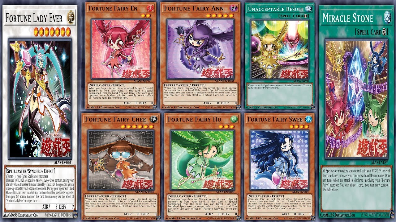 YGOPRO Unacceptable Result  Miracle Stone Deck Fortune Lady Every