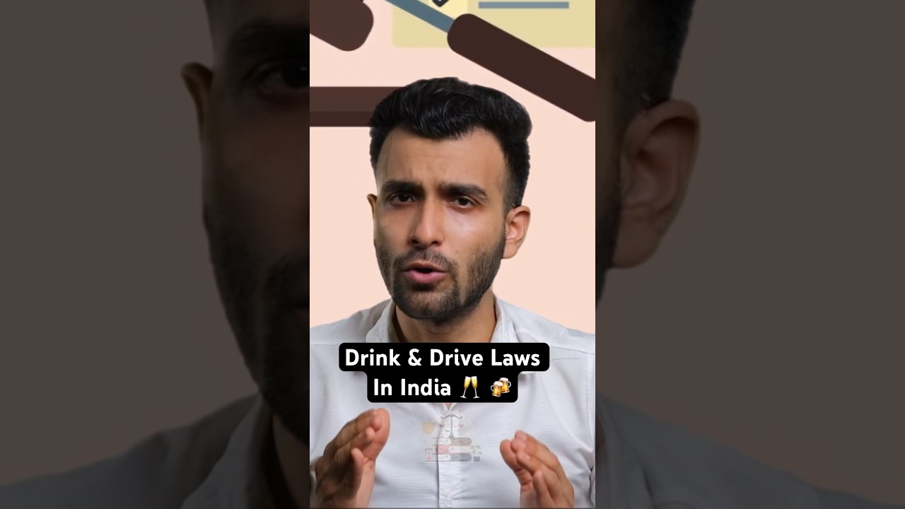 Alcohol test - drink drive rules in india #law #legal #fine #trafficrules #court #police #indianlaw
