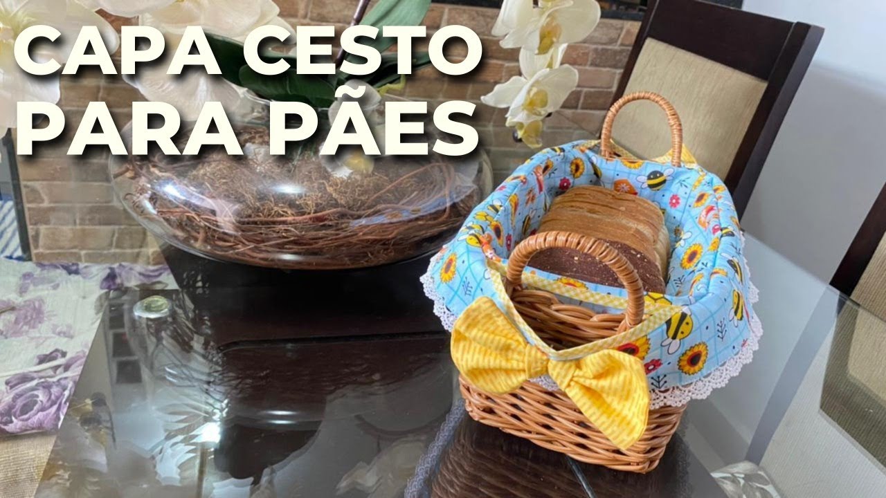 CAPA PARA CESTO DE PÃES