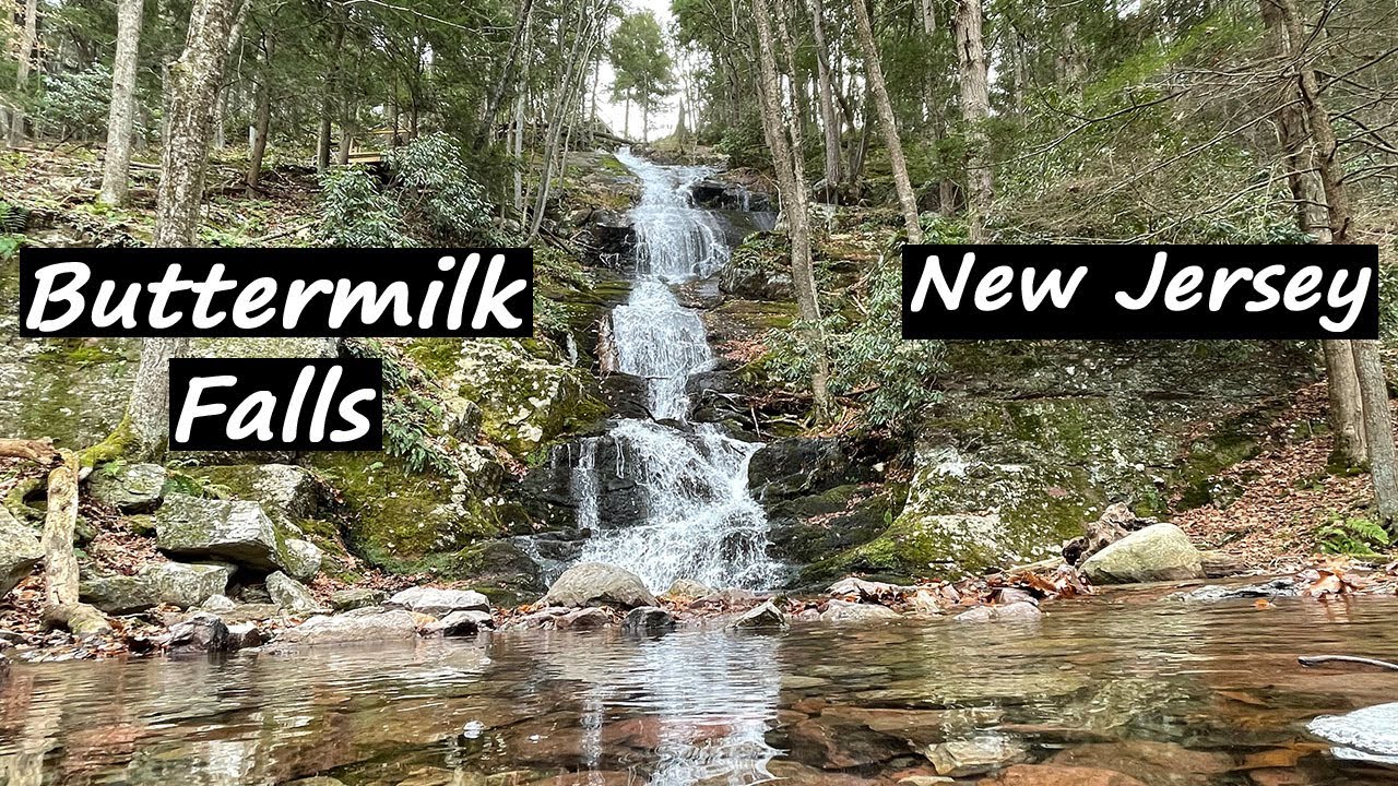 Buttermilk Falls NJ: the tallest waterfall in New Jersey!