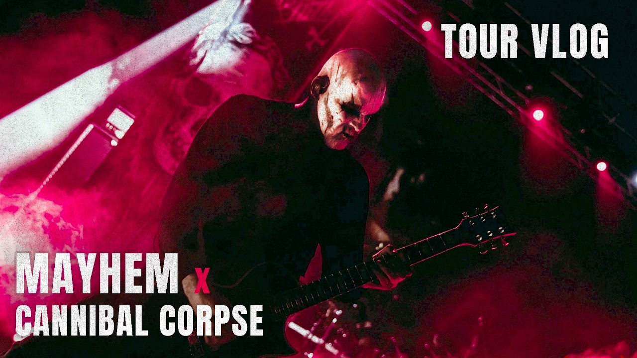 Black Metal Meets Death Metal: MAYHEM & CANNIBAL CORPSE Vlog (2023 Tour Behind the Scenes)