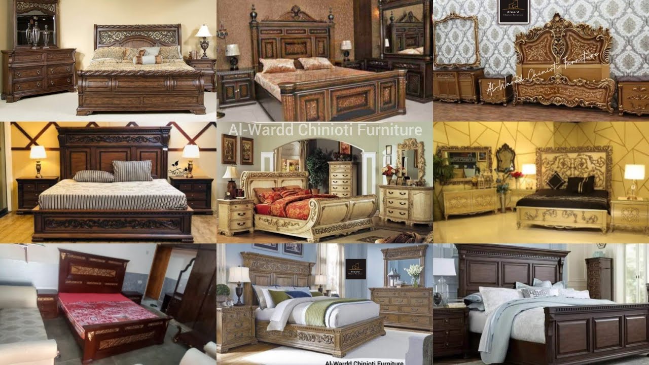 TOP 55+ Modern Solid Wooden Bedset Design's Ideas 2025 