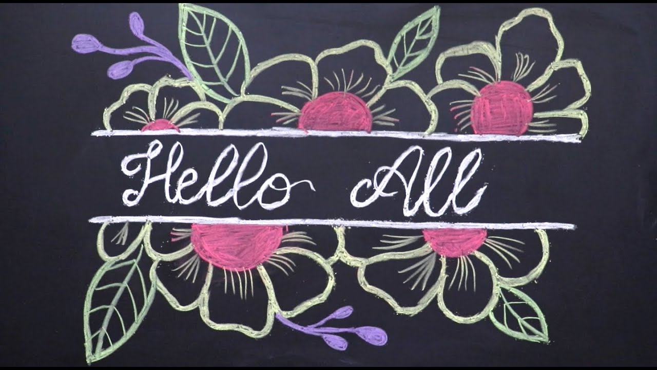 ASMR | Chalk | Chalkboard | Writing & Drawing | Sleep Aid | No Talking #5
