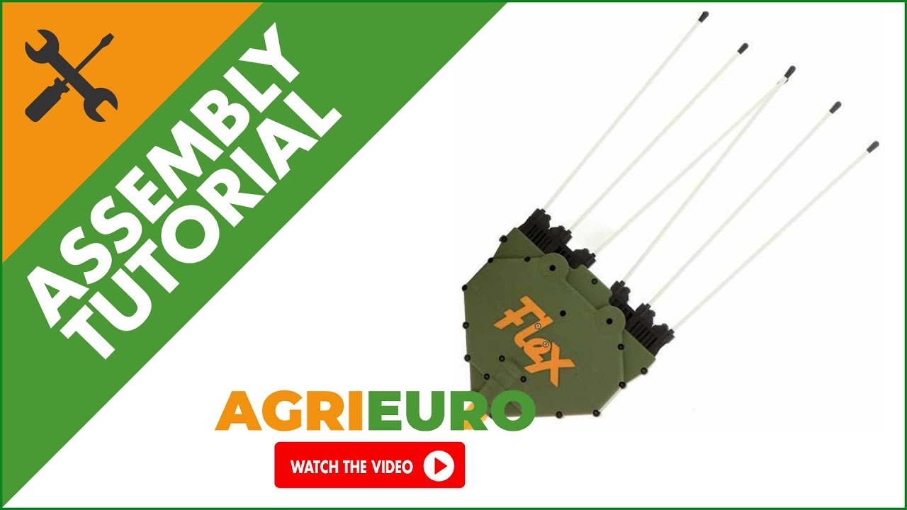 Oliviero Flex Basic Fisso battery-powered electric olive harvester - Assembly tutorial