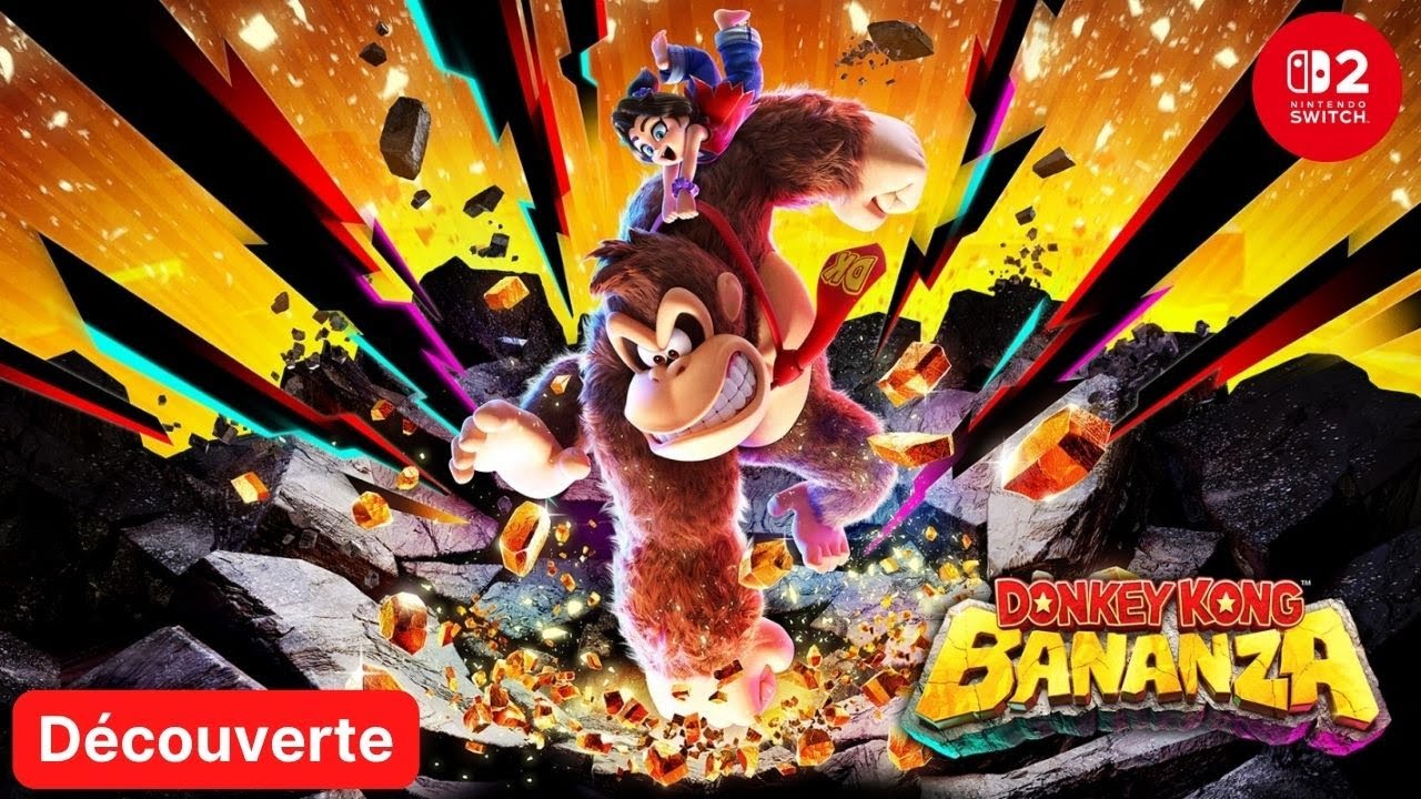Premiers pas sur la démo de  Donkey Kong Bananza (Switch 2)