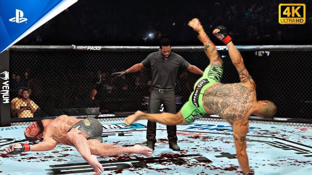 Хабиб Нурмагомедов против Каба Свонсона (EA Sports UFC)
