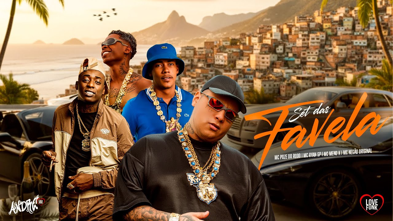 SET DAS FAVELAS - MC Ryan SP, MC Poze do Rodo, MC Meno K, MC Neg&atilde;o Original