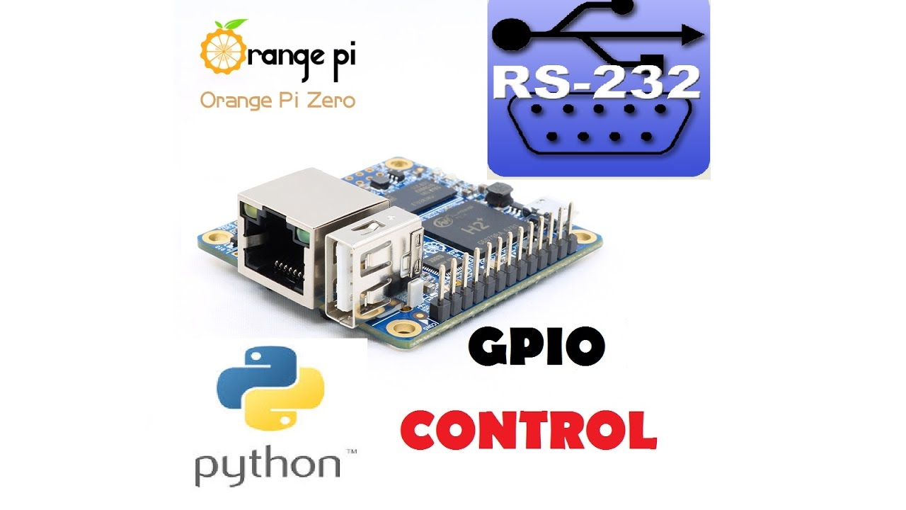 ORANGE PI ZERO UART + GPIO CONTROL