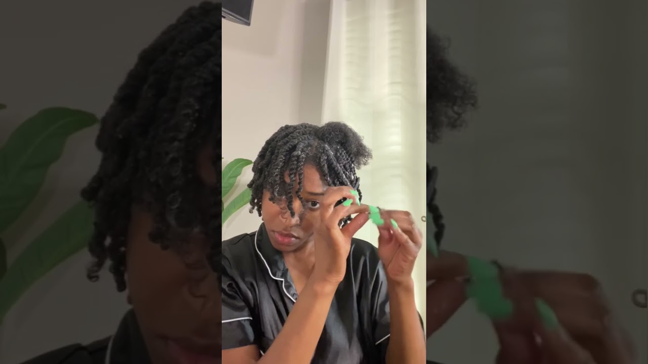 Favorite protective style without hair extensions&hellip; #minitwists #naturalhair #twistout