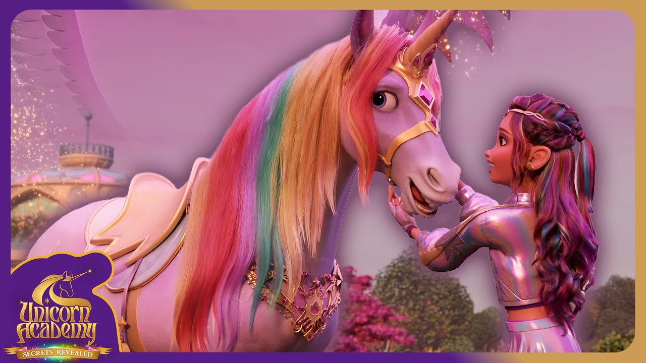 Magic Changes the Unicorns and Riders 😯 | Unicorn Academy: Secrets Revealed | Magical Kids Cartoons