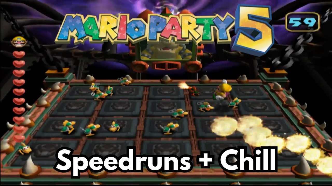 Short Post TAS Reveal Stream - Mario Party 5 speedruns and chill