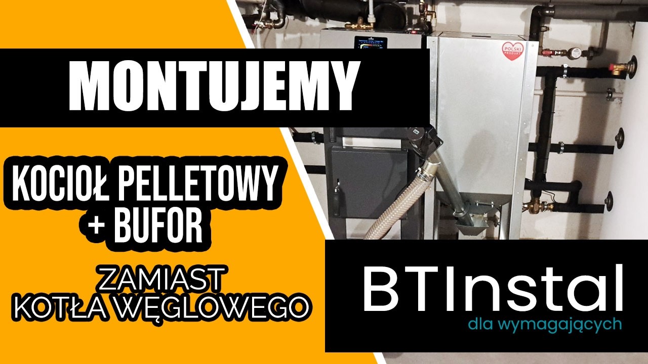 Kocioł pelletowy + bufor zamiast kotła węglowego