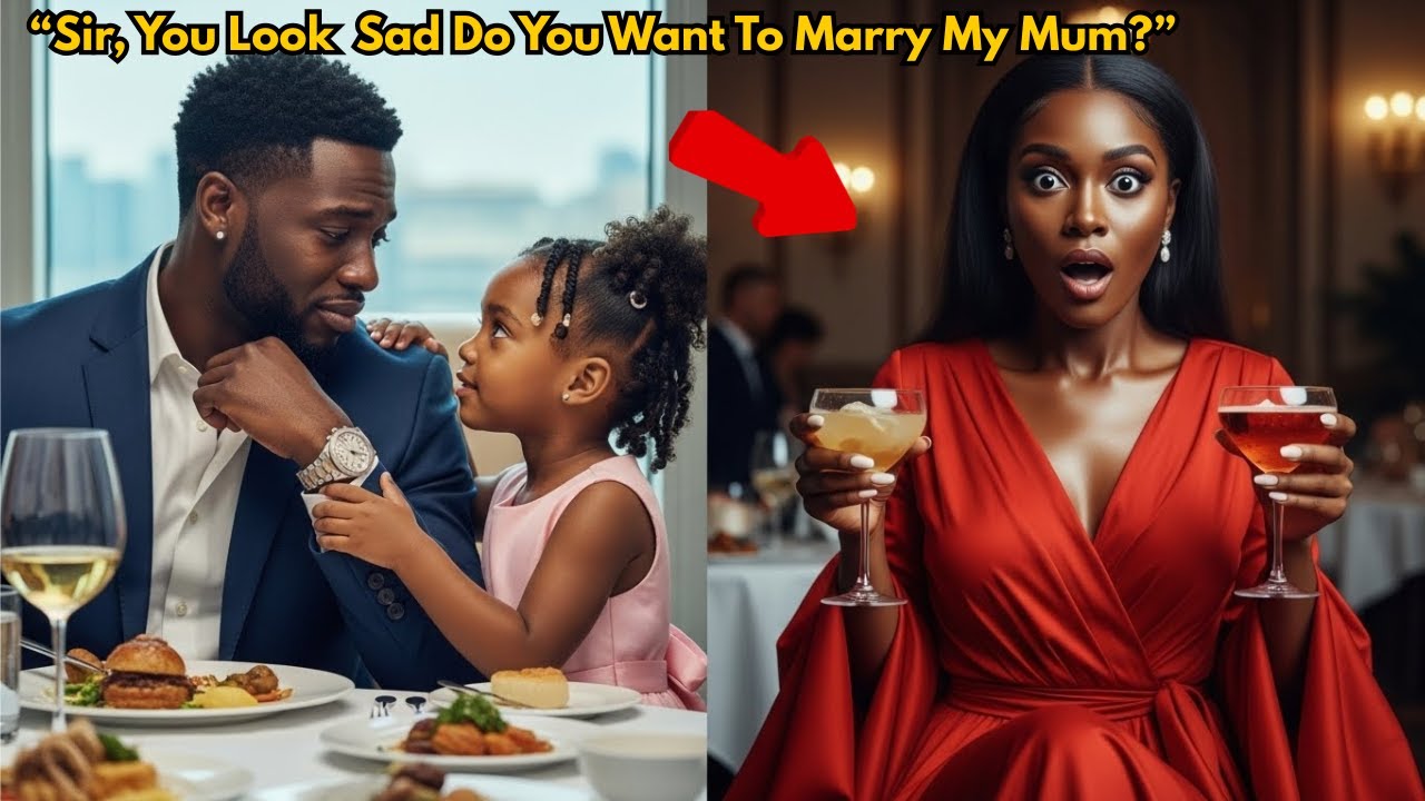 A Little Girl Asked a Sad Billionaire to Marry Her Mom — What Happened Changed Everything