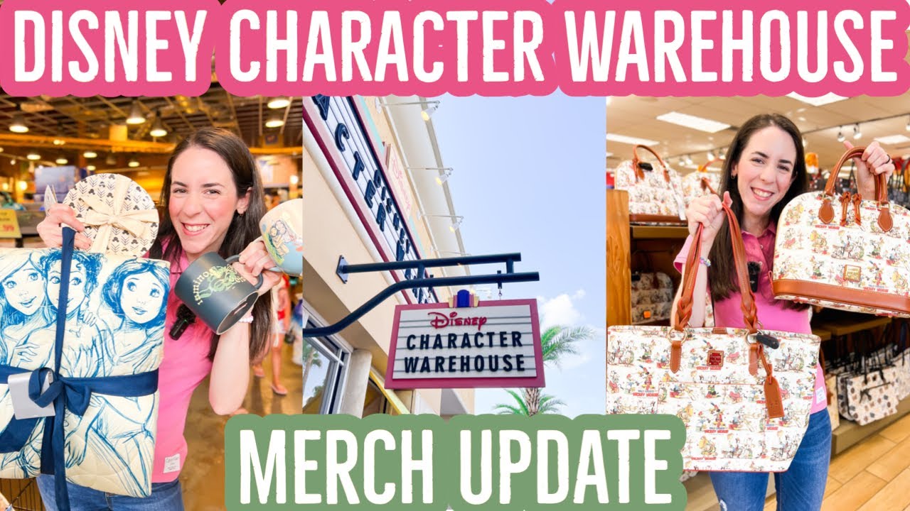 DISNEY CHARACTER WAREHOUSE Merch Update June 2023 | Vineland Ave & International Dr | Disney Outlet