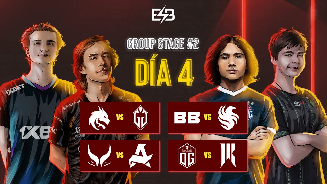 [ES] DreamLeague Season 22: Fase de grupos 2 [Día 4]