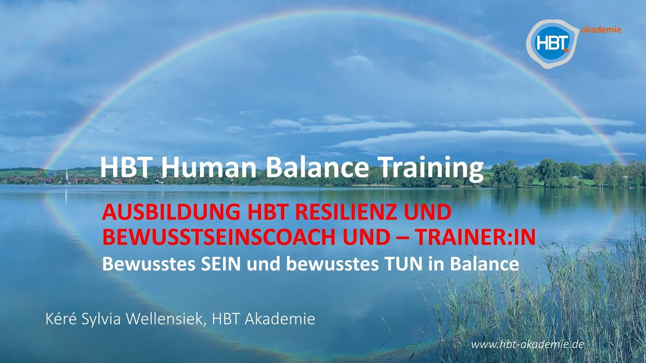 HBT | Ausbildung Resilienz- und BewusstseinstrainerIN