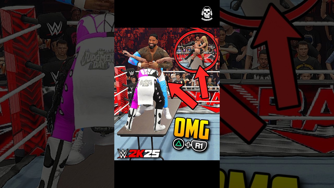 WWE 2K24: Экстремальные моменты! Чистый хаос! (Обратный отсчёт WWE 2K25) #wwe2k25 #wwe #gaming