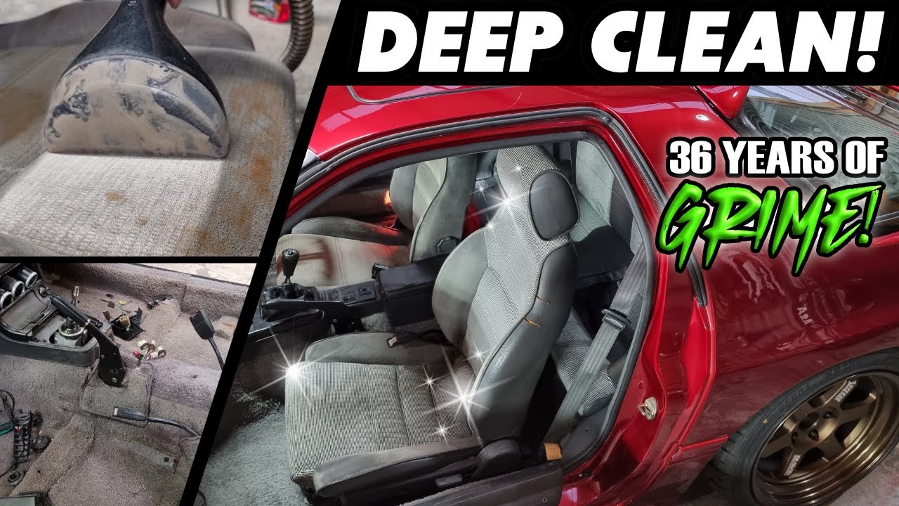 RX7 Interior Deep Clean!