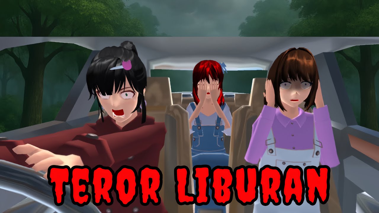 T3ROR LIBURAN | HORROR MOVIE SAKURA SCHOOL SIMULATOR