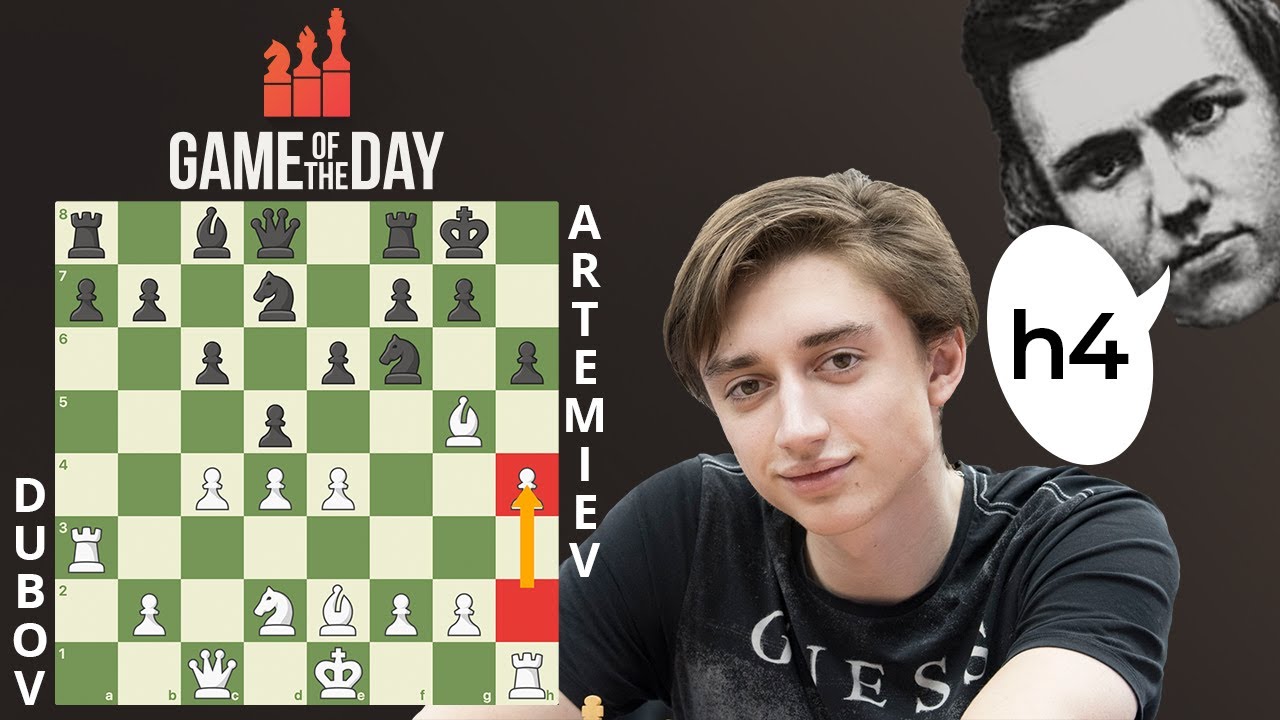 GM Dubov Channels Chess Legend Paul Morphy vs GM Artemiev | Chessable Masters 2020