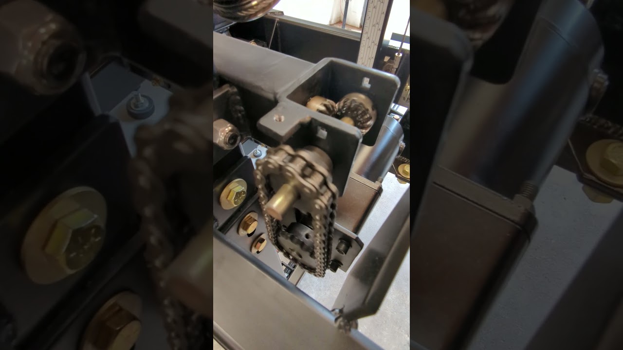 Powered Lift Mechanism on the Homemade Sawmill #woodworking #bandsawmill #sawmill