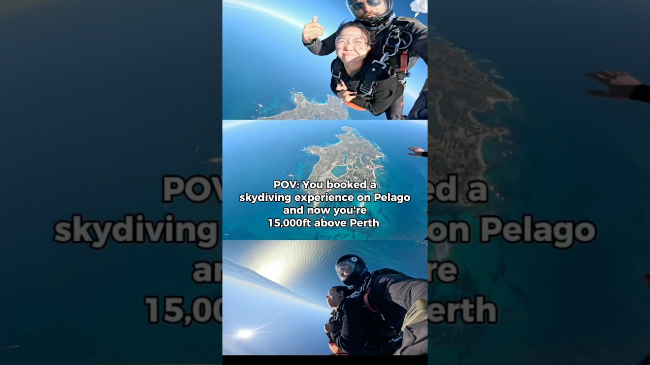 Skydive Over Rottnest Island | 15,000 ft Freefall + Beach Landing in Perth!
