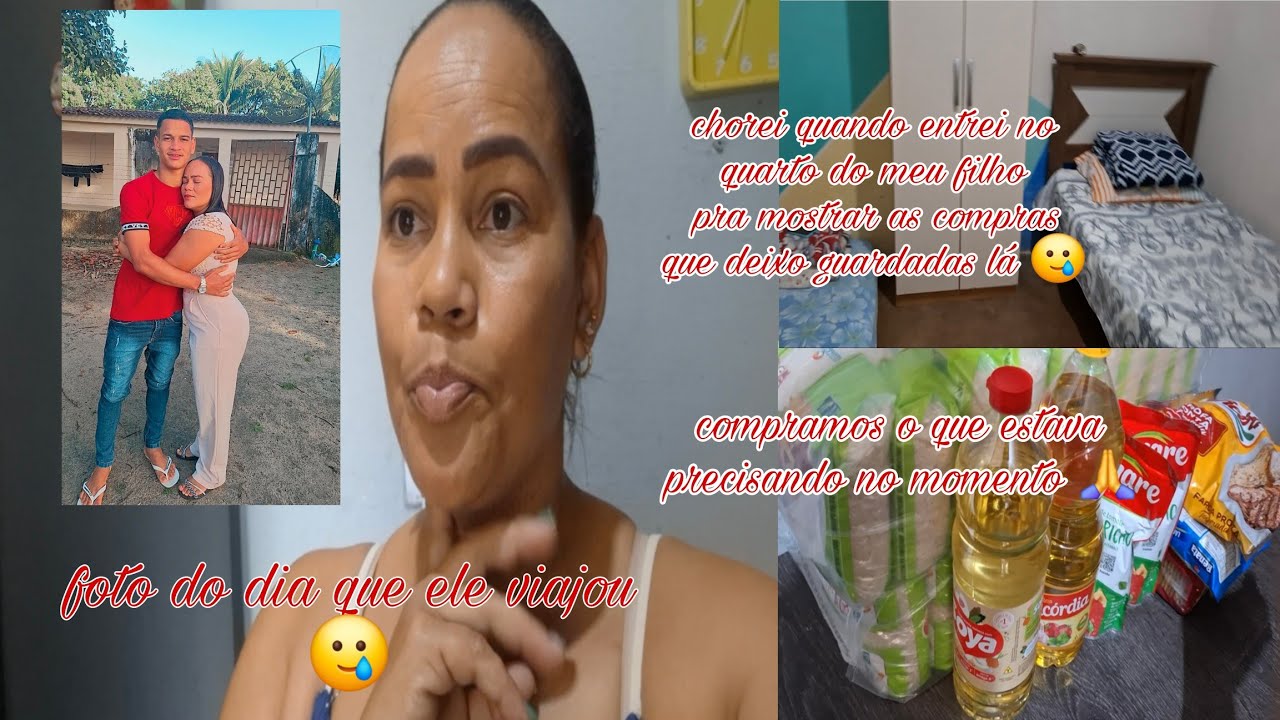 REPONDO  COMPRAS QUE ESTAVA FALTANDO ! meu filho foi morar em Minas pra terminar os estudos 🙏