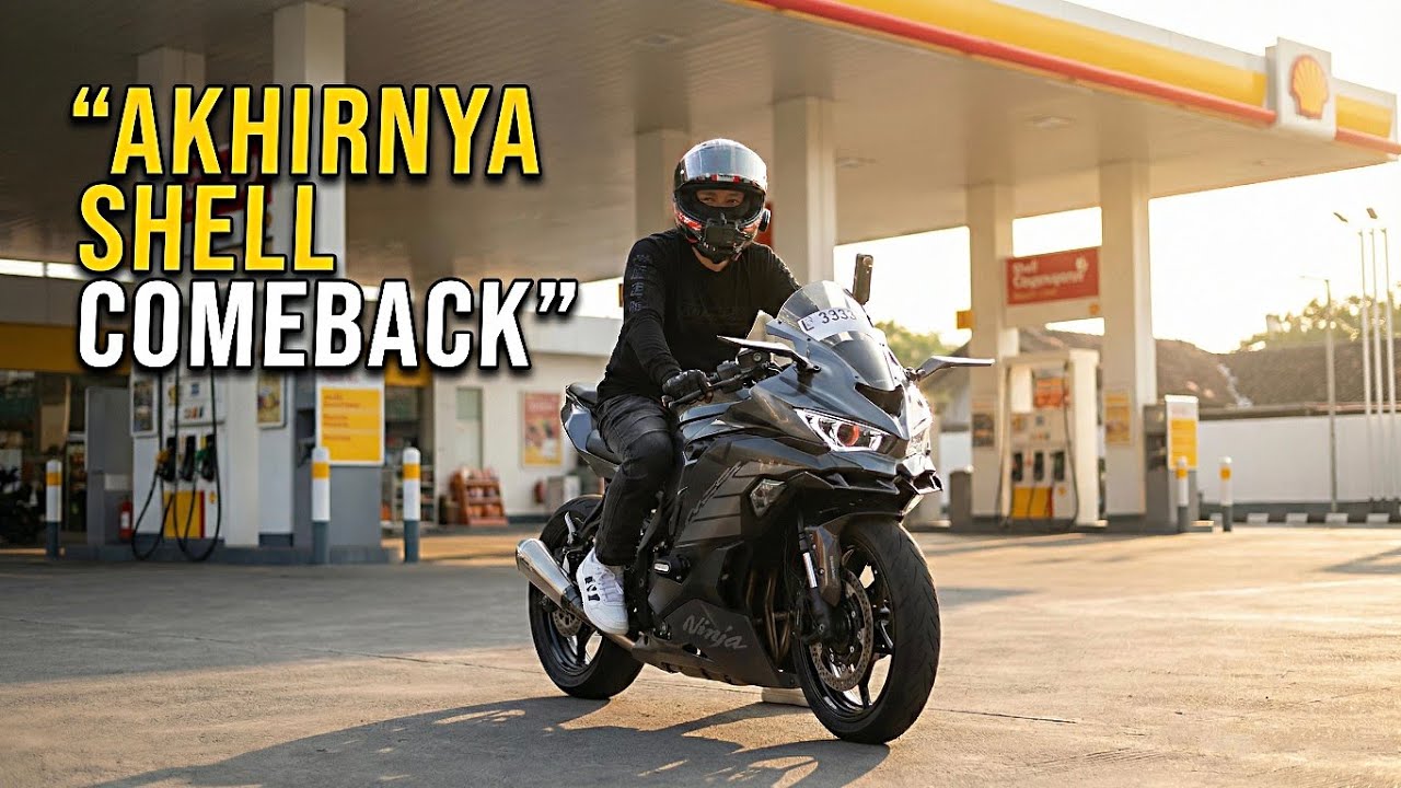 Riding Santuy di Tanggal Merah 😎 Shell Comeback Setelah Lama Tutup, Wajib Nyobain Sih ⛽🔥