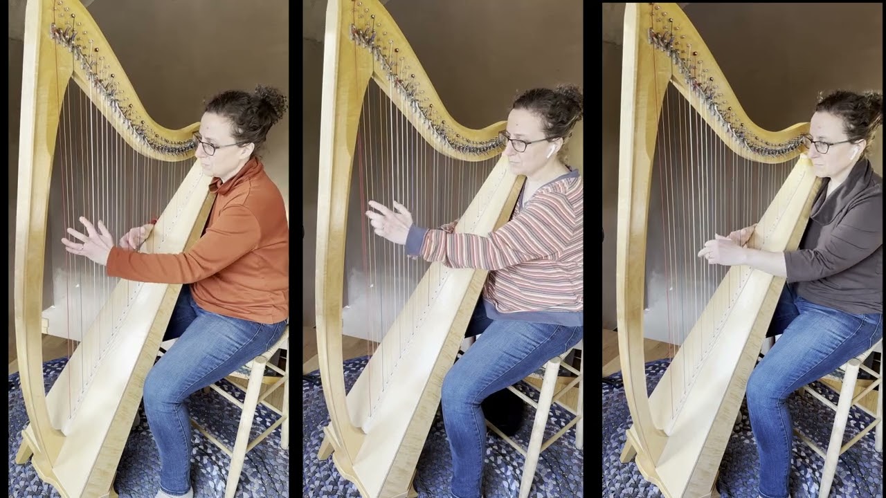 Crò Chinn t-Saile, 3 part harp ensemble