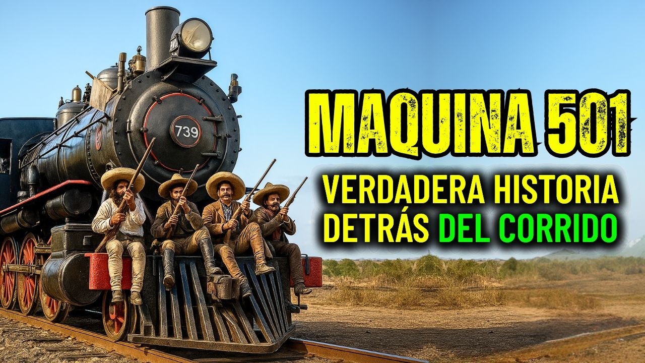 MÁQUINA 501: El HEROÍSMO más BRUTAL del Ferrocarril Mexicano, verdadera historia detrás del corrido