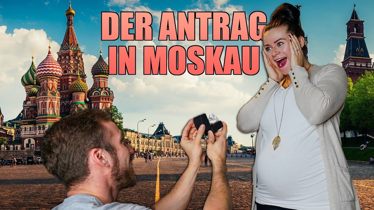 Der HEIRATSANTRAG in MOSKAU 💍 DAS GEHEIME VIDEO 🤫