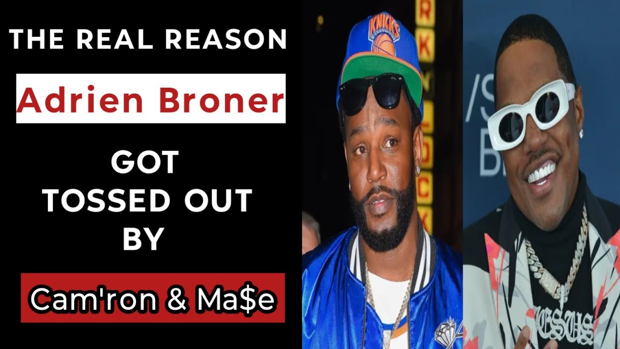 WARNING: Here's Why Adrien Broner Was TOSSED Out by Ma$e & Cam'ron!