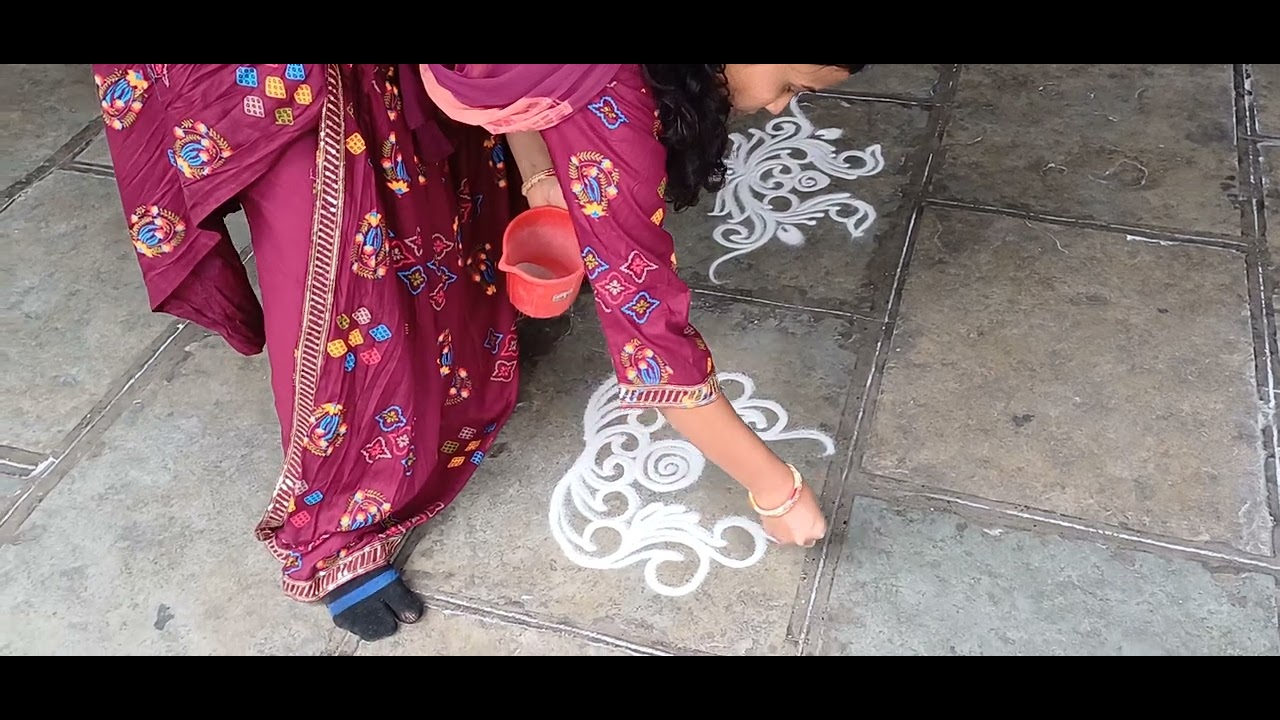 students feedback | online rangoli class | professional rangoli artist work