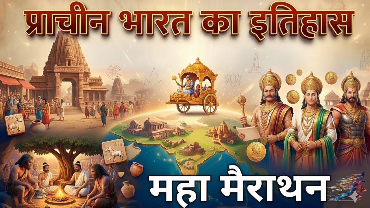 संपूर्ण प्राचीन भारत का इतिहास | Complete History of Ancient India | Lucent Book GKGS | Mairathan 