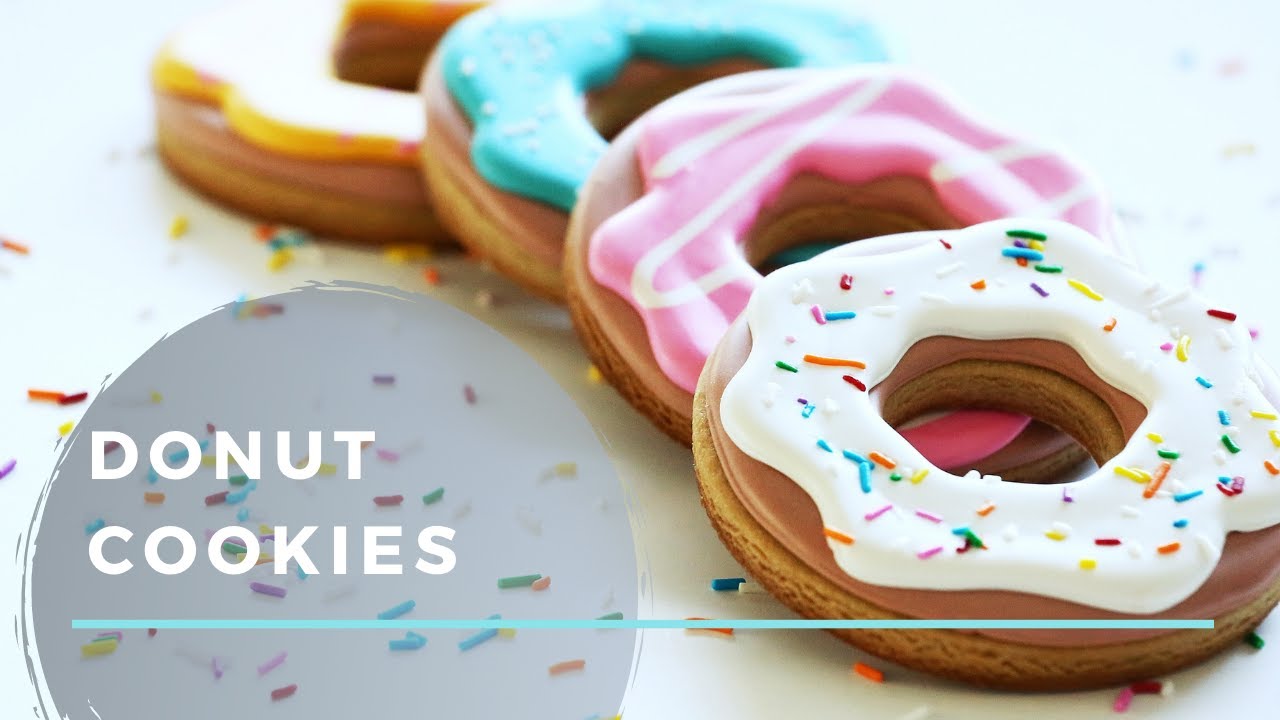 How to Make DONUT Cookies | Simple, Easy and for Beginners